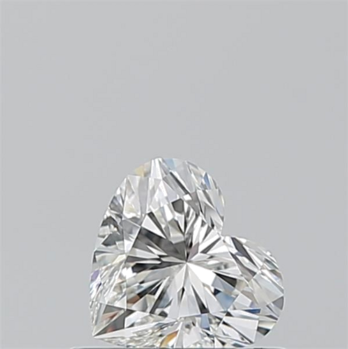 0.5 carat I-VVS1 Natūralus Heart Deimantas (1)