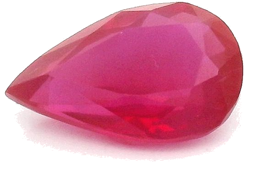 0.44 carat RED Pear Rubinas (1)