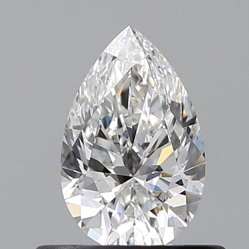0.52 carat E-VS1 Natūralus Pear Deimantas (1)