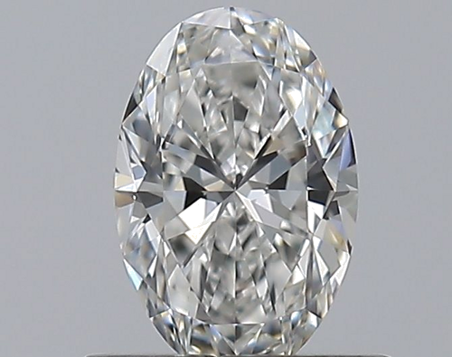 0.5 carat F-VVS1 Natūralus Oval Deimantas (1)