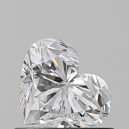 0.62 carat D-VS1 Natūralus Heart Deimantas (1)