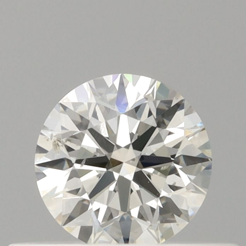 0.36 carat G-SI2 Excellent cut Natūralus Round Deimantas (1)