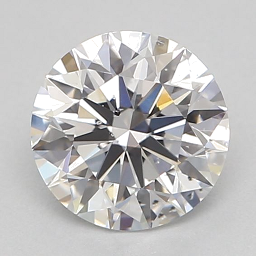 0.51 carat D-SI1 Excellent cut Natūralus Round Deimantas (1)
