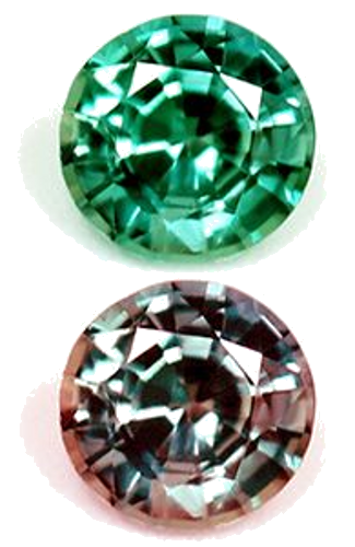 0.21 carat GREEN Round Alexandrite (1)