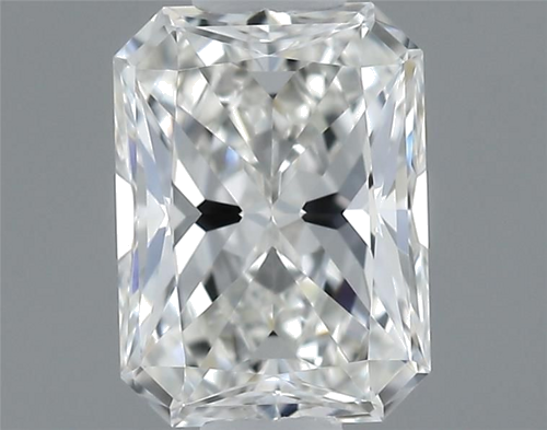 0.41 carat H-VVS2 Natūralus Radiant Deimantas (1)