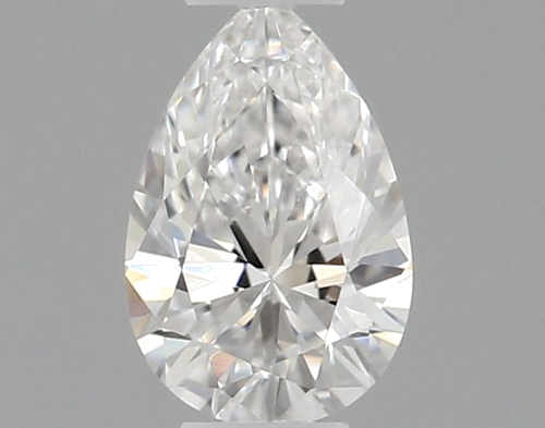 0.23 carat E-VVS1 Natūralus Pear Deimantas (1)