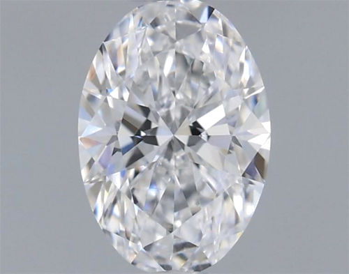 0.39 carat D-VVS2 Natūralus Oval Deimantas (1)