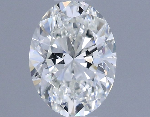 0.4 carat H-SI2 Natūralus Oval Deimantas (1)