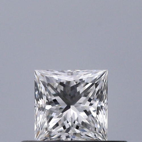 0.35 carat E-VVS1 Natūralus Princess Deimantas (1)