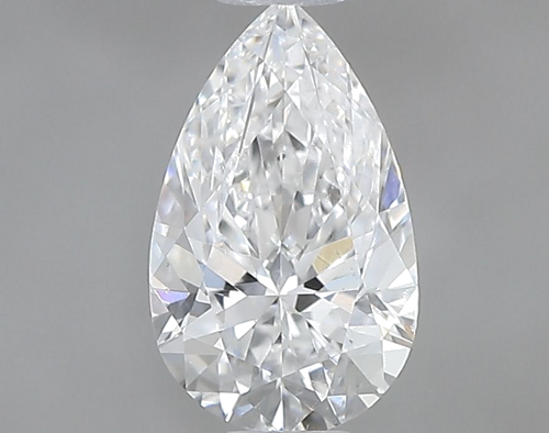 0.5 carat F-SI1 Natūralus Pear Deimantas (1)