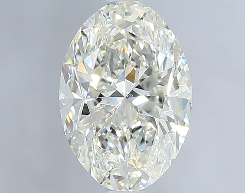 1.5 carat K-SI1 Natūralus Oval Deimantas (1)
