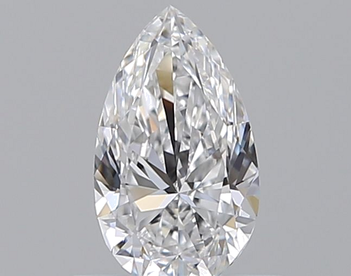 0.5 carat D-VS1 Natūralus Pear Deimantas (1)