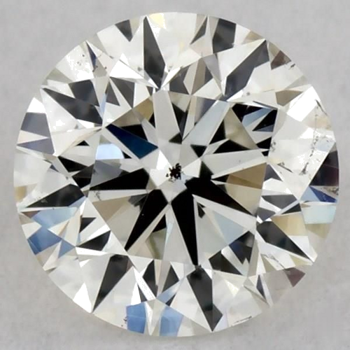 0.34 carat J-SI1 Excellent cut Natūralus Round Deimantas (1)