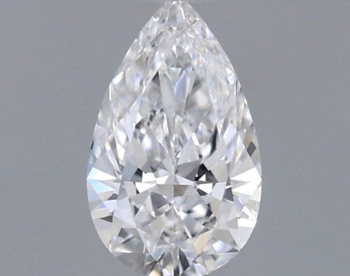 0.36 carat D-VS1 Natūralus Pear Deimantas (1)