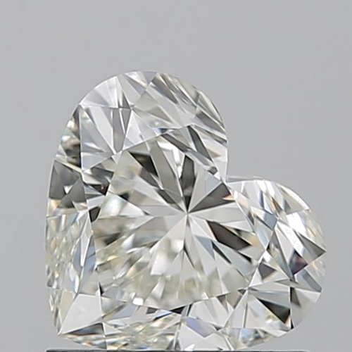 1.05 carat K-VS2 Natūralus Heart Deimantas (1)