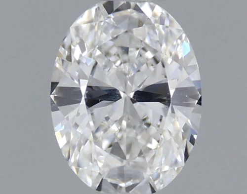 0.4 carat F-VS1 Natūralus Oval Deimantas (1)