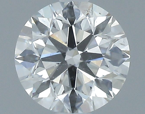 0.53 carat G-SI2 Excellent cut Natūralus Round Deimantas (1)