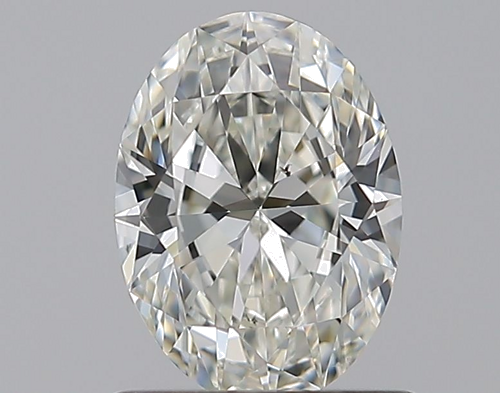 0.81 carat I-VS2 Natūralus Oval Deimantas (1)