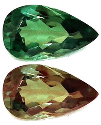 0.23 carat GREEN Pear Alexandrite (1)