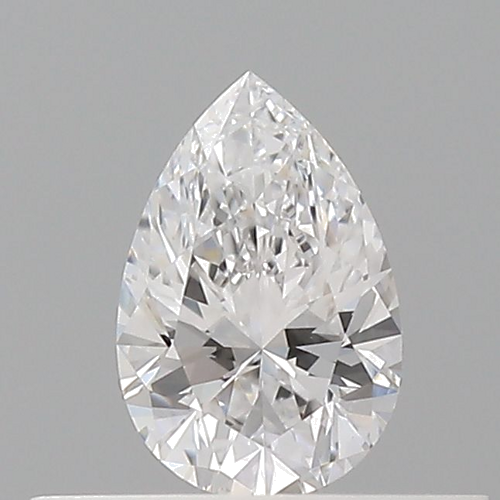 0.3 carat D-VVS1 Natūralus Pear Deimantas (1)