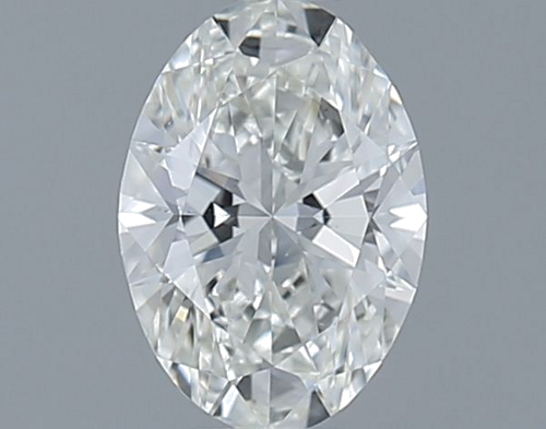 0.53 carat I-VS2 Natūralus Oval Deimantas (1)