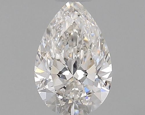 0.34 carat G-VVS1 Natūralus Pear Deimantas (1)