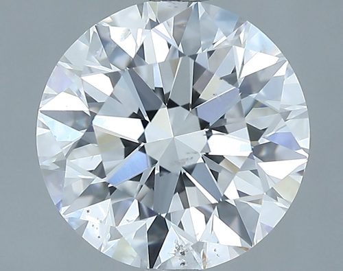 3.01 carat D-SI2 Excellent cut Natūralus Round Deimantas (1)