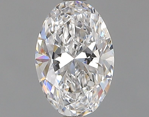 0.5 carat D-VS1 Natūralus Oval Deimantas (1)