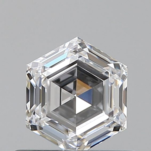 0.5 carat D-VVS2 Natūralus Hexagonal Deimantas (1)
