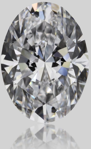 0.31 carat D-VVS2 Natūralus Oval Deimantas (1)