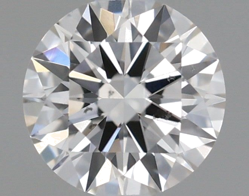 0.37 carat H-SI2 Excellent cut Natūralus Round Deimantas (1)