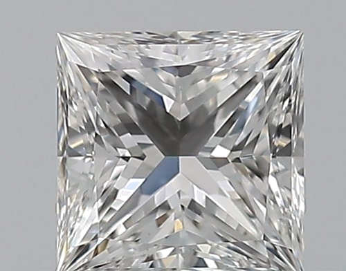 0.4 carat D-VS1 Natūralus Princess Deimantas (1)