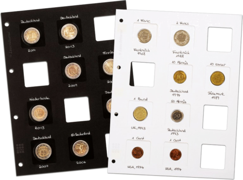 Coin holder sheets Matrix (1)