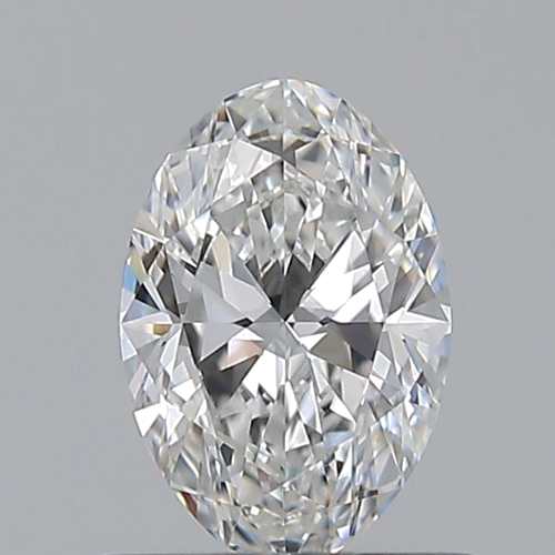 0.52 carat E-VS2 Natūralus Oval Deimantas (1)