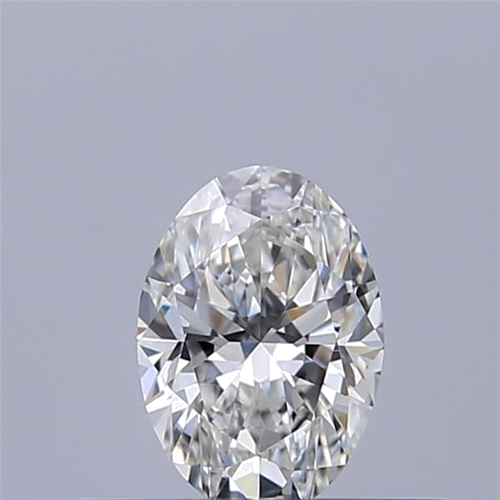 0.3 carat F-VVS2 Natūralus Oval Deimantas (1)