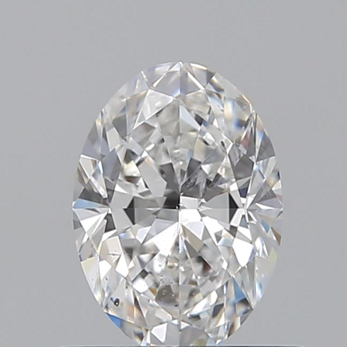 0.6 carat E-SI1 Natūralus Oval Deimantas (1)