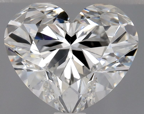 1.01 carat G-VS2 Natūralus Heart Deimantas (1)