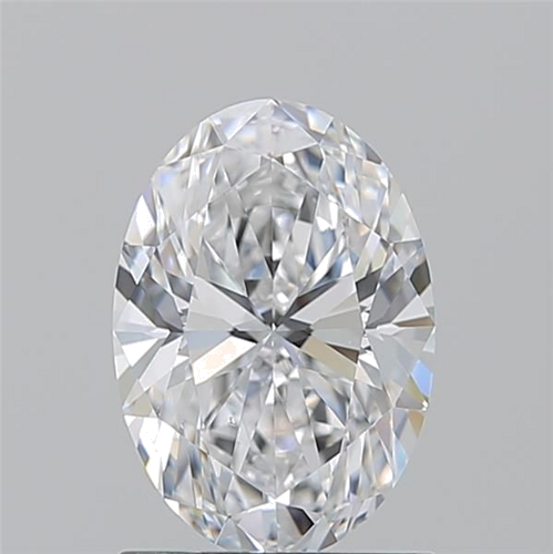 1.3 carat D-SI1 Natūralus Oval Deimantas (1)