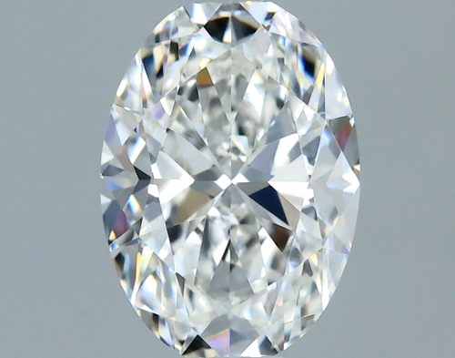 0.5 carat F-VS1 Natūralus Oval Deimantas (1)