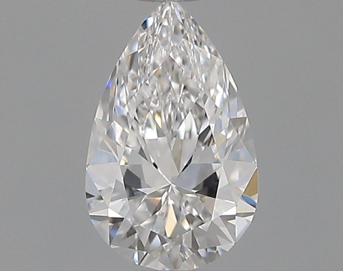 0.3 carat D-VVS1 Natūralus Pear Deimantas (1)