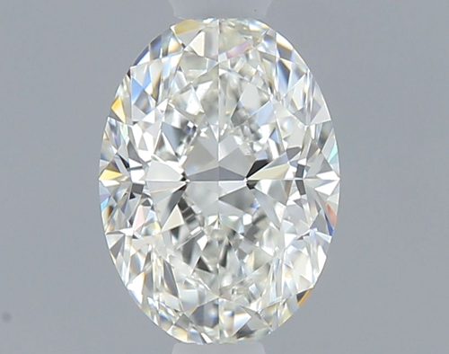 0.5 carat I-VS1 Natūralus Oval Deimantas (1)