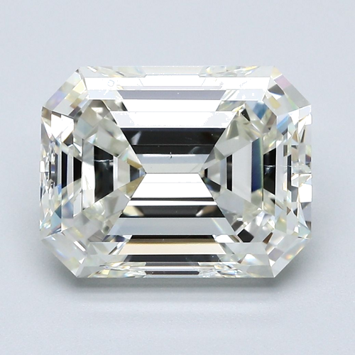 5.04 carat J-SI2 Natūralus Emerald Deimantas (1)