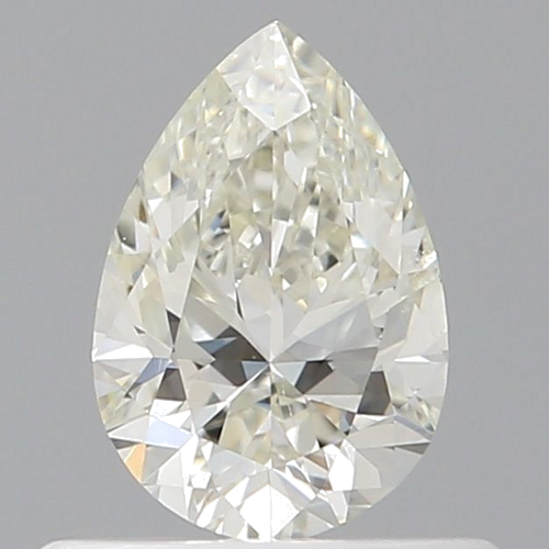 0.5 carat K-VS2 Natūralus Pear Deimantas (1)