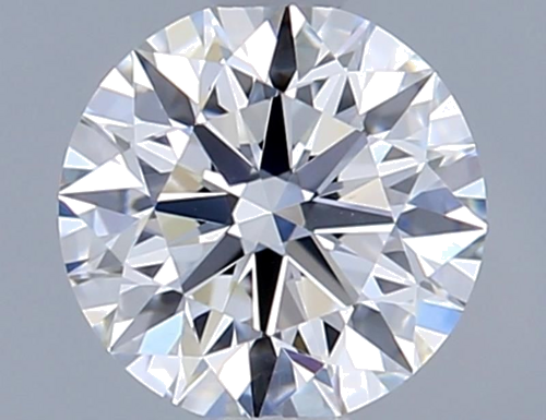 0.55 carat F-VS1 Excellent cut Natūralus Round Deimantas (1)