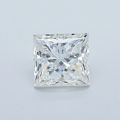 0.43 carat H-VVS2 Natūralus Princess Deimantas (1)