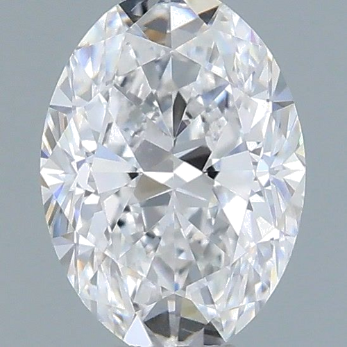 0.5 carat D-SI1 Natūralus Oval Deimantas (1)