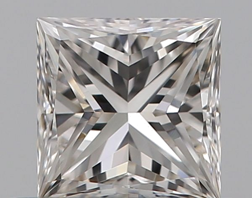 0.4 carat H-VVS2 Natūralus Princess Deimantas (1)