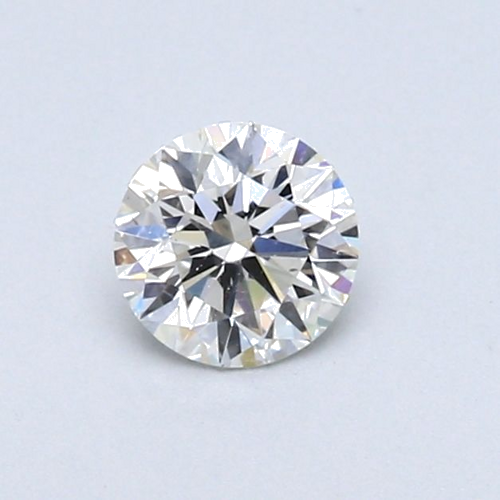 0.43 carat F-SI1 Excellent cut Natūralus Round Deimantas (1)