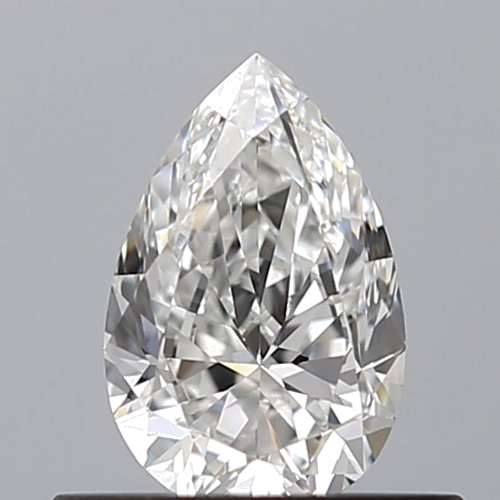 0.4 carat E-VVS1 Natūralus Pear Deimantas (1)
