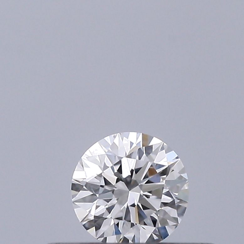 0.19 carat D-VVS2 Excellent cut Natūralus Round Deimantas (1)
